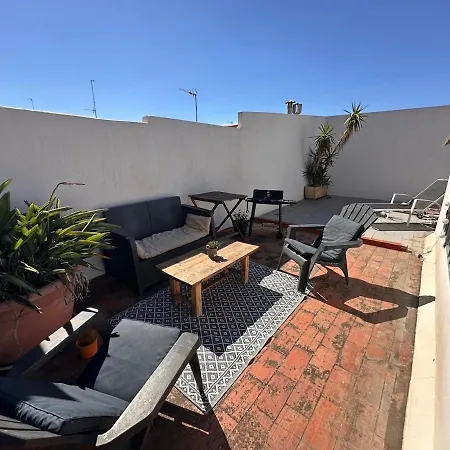 1950s Designer With Terrace Appartement *